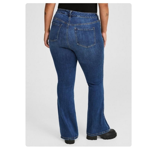 Torrid Trio Boot High-Rise Jean In El Nino Size 16-20 Short NEW! - Picture 5 of 17